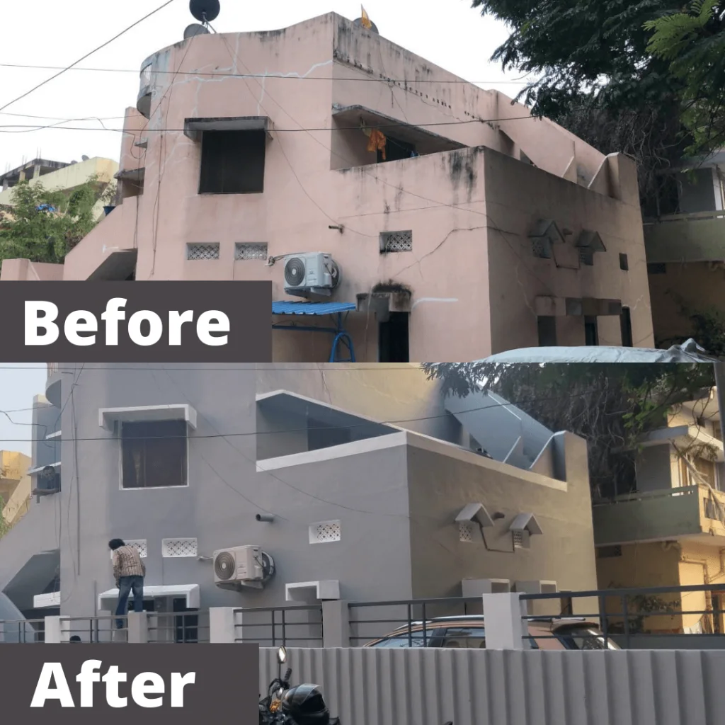 Surface waterproofing project